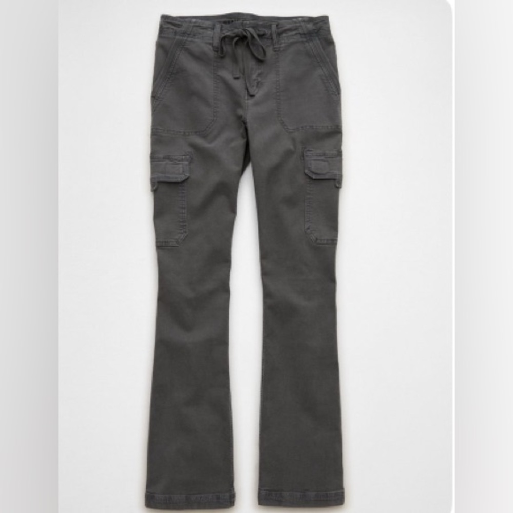 American Eagle AE Stretch Bootcut Cargo Pants 10L